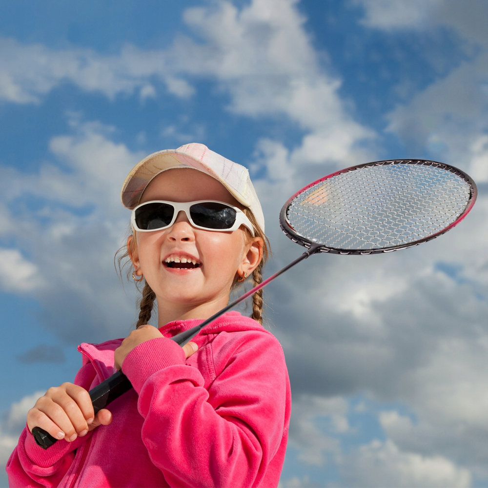 Malplay Set Badminton Red - Joc Exterior Perfect