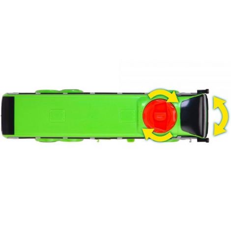 Autobuz Flixbus MAN Lion's Coach Dickie Toys - imagine 4