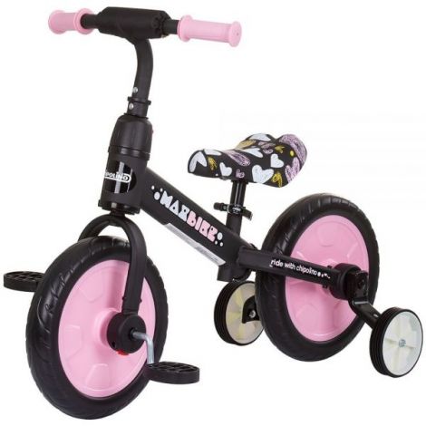 Chipolino Max Bike Pink - Bicicleta balans copii 2-5 ani