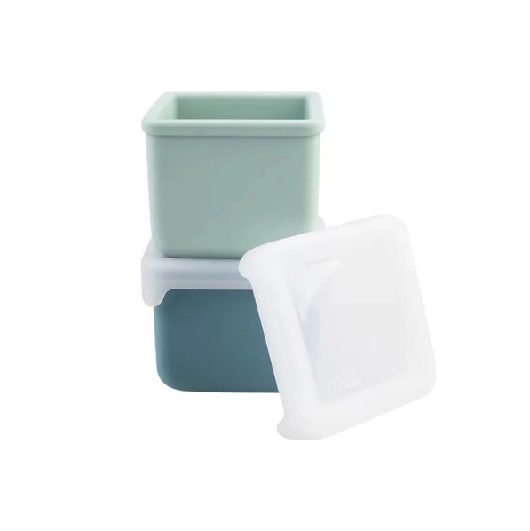 Set 2 recipiente silicon Melii blue mint - imagine 4