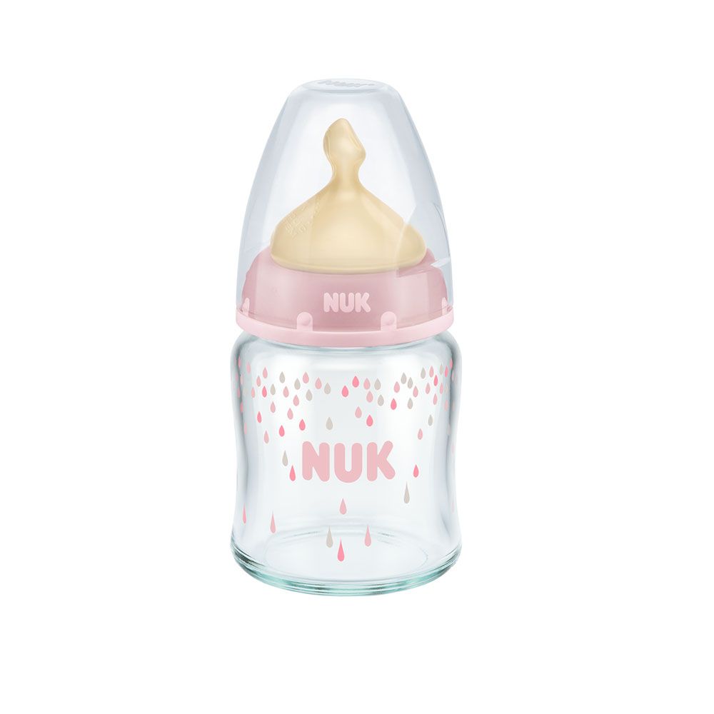 Biberon NUK First Choice Plus, 120ml, Roz