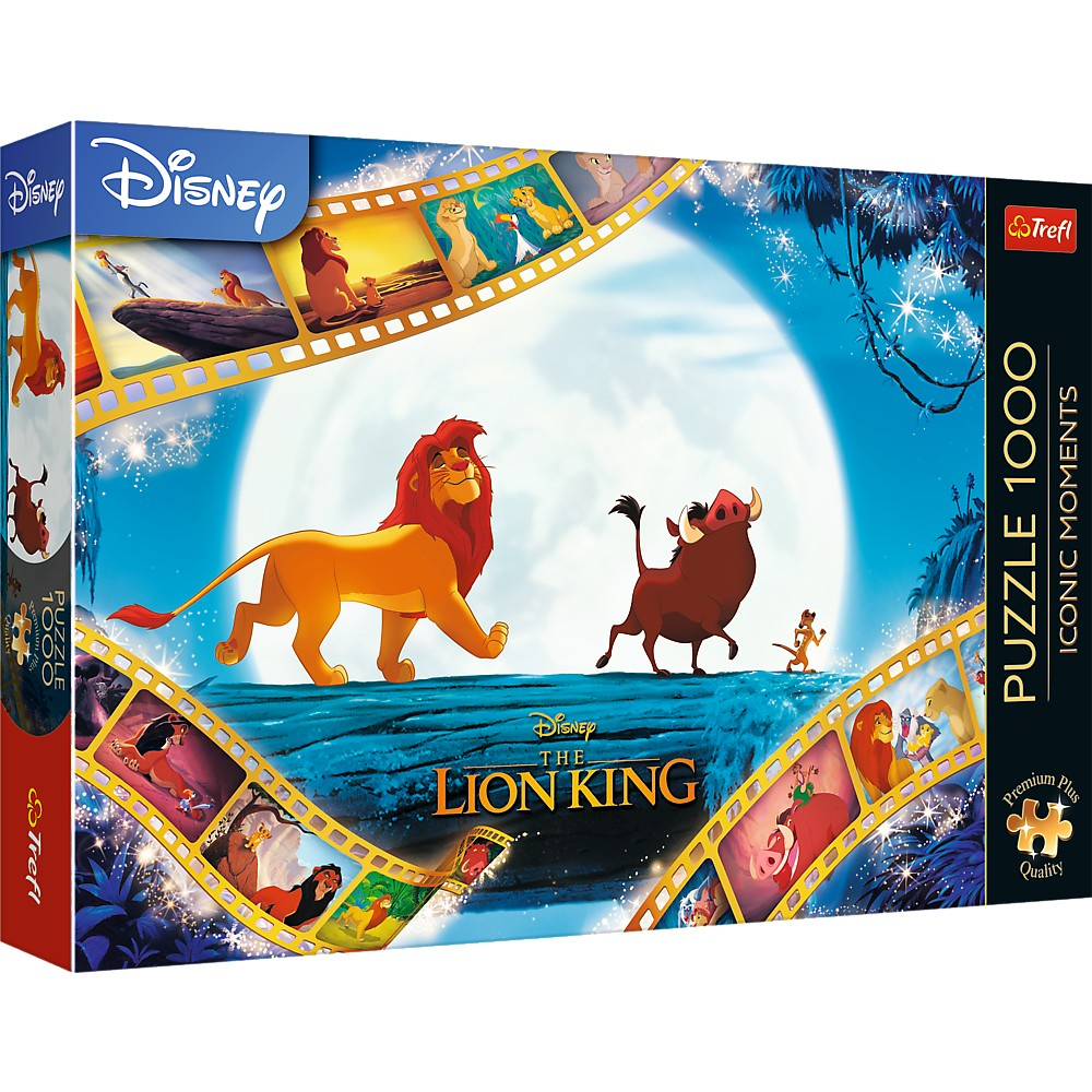 Puzzle Trefl 1000 Regele Leu Premium Plus