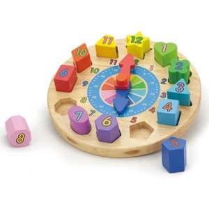 Puzzle Ceas New Classic Toys - Educativ si Colorat