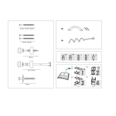 Kit Accesorii Kiosc BlueRabbit 2.0 - Spațiu Joacă DIY - imagine 4