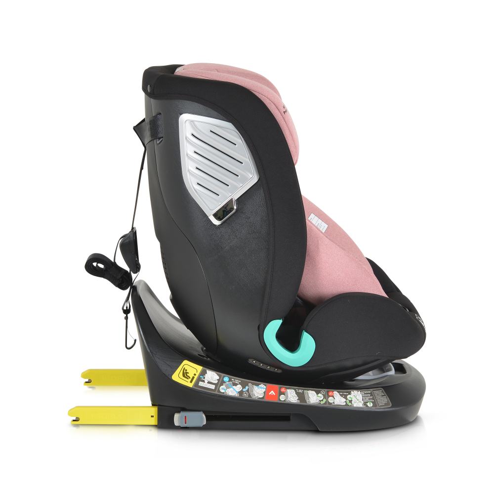 Scaun Auto Cangaroo Quill Isofix Pink 0-12 Ani - imagine 10