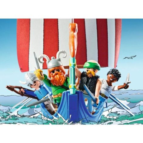 Playmobil Asterix Corabia Piratilor - Aventura - imagine 6