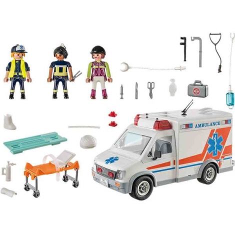 Playmobil Ambulanta US - Jucarie Medicala Salvare - imagine 2