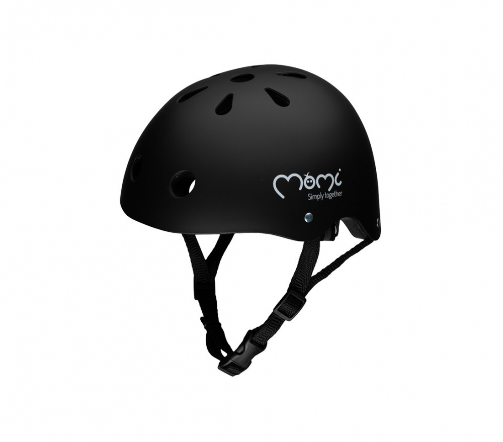 Casca Bicicleta Copii Momi Negru Mat - imagine 5