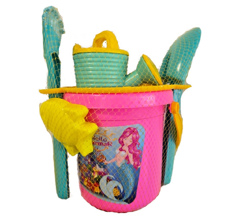 Set joacă nisip Lux Beach Pink Guclu Toys