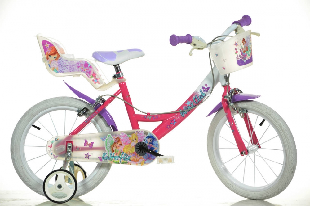 Bicicleta Dino Bikes Winx 16 inch cu accesorii