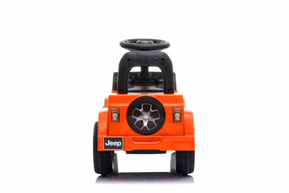 Masinuta Jeep Rubicon Portocaliu cu Impingere - imagine 9