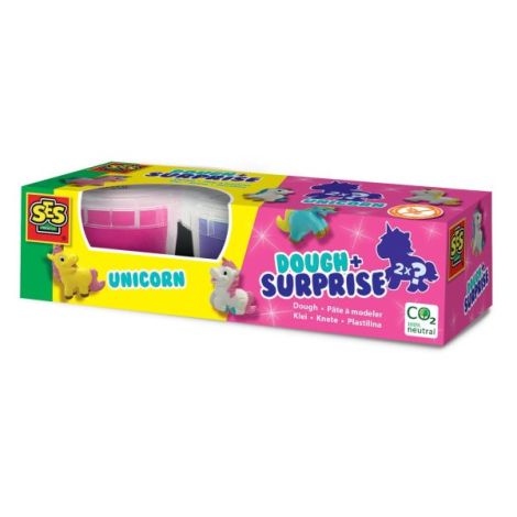 Ses Creative Plastilina cu 2 Unicorni Surpriză