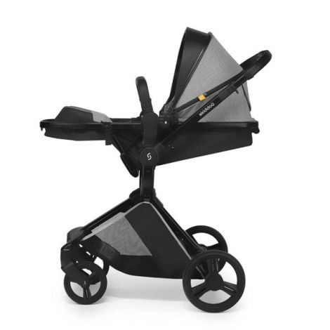 Carucior 2in1 Skiddou Nasjo Normandic Dream, Gri - imagine 10