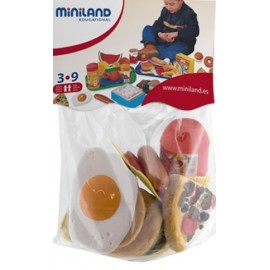 Miniland Fast-Food 19 piese - Jucarii Educative - imagine 2