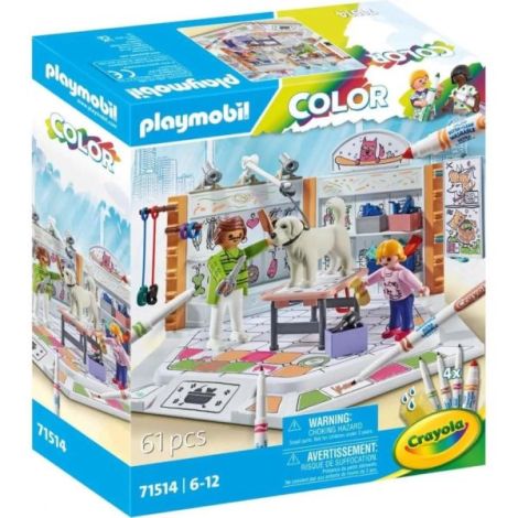 Playmobil Color Salon Câini - Creativitate și Distracție