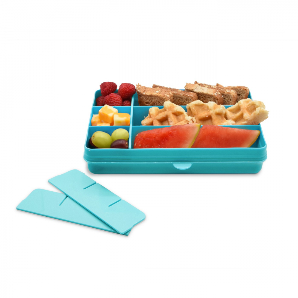Cutie Snack 12 Compartimente Melii Blue - imagine 3