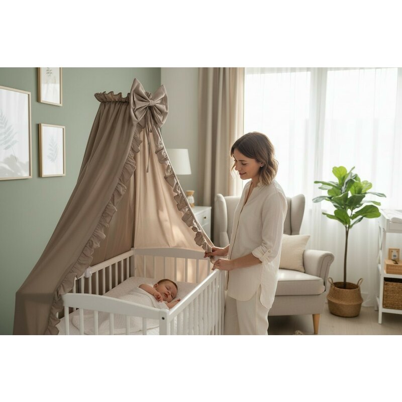 Baldachin MimiNu Royal - Eleganță & Protectie