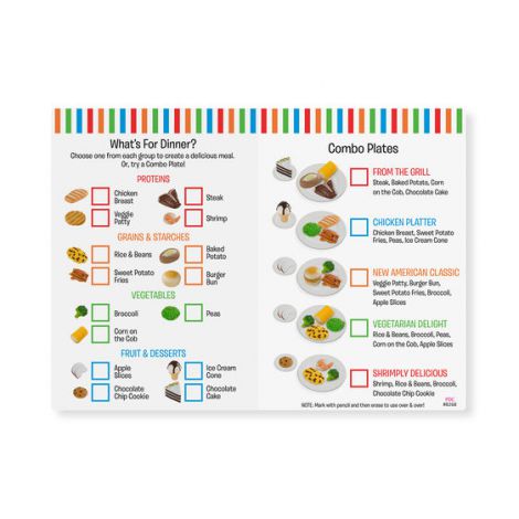 Set joacă Cina Blue Melissa & Doug, 18 piese - imagine 3