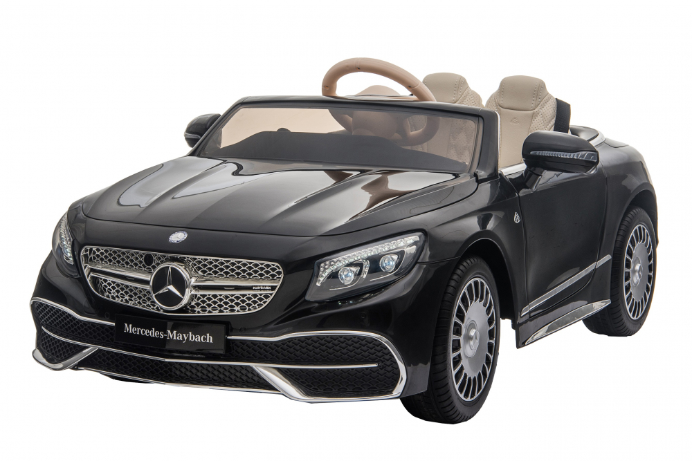 Masinuta Electrica Mercedes Maybach S650, 90W, Negru - imagine 5