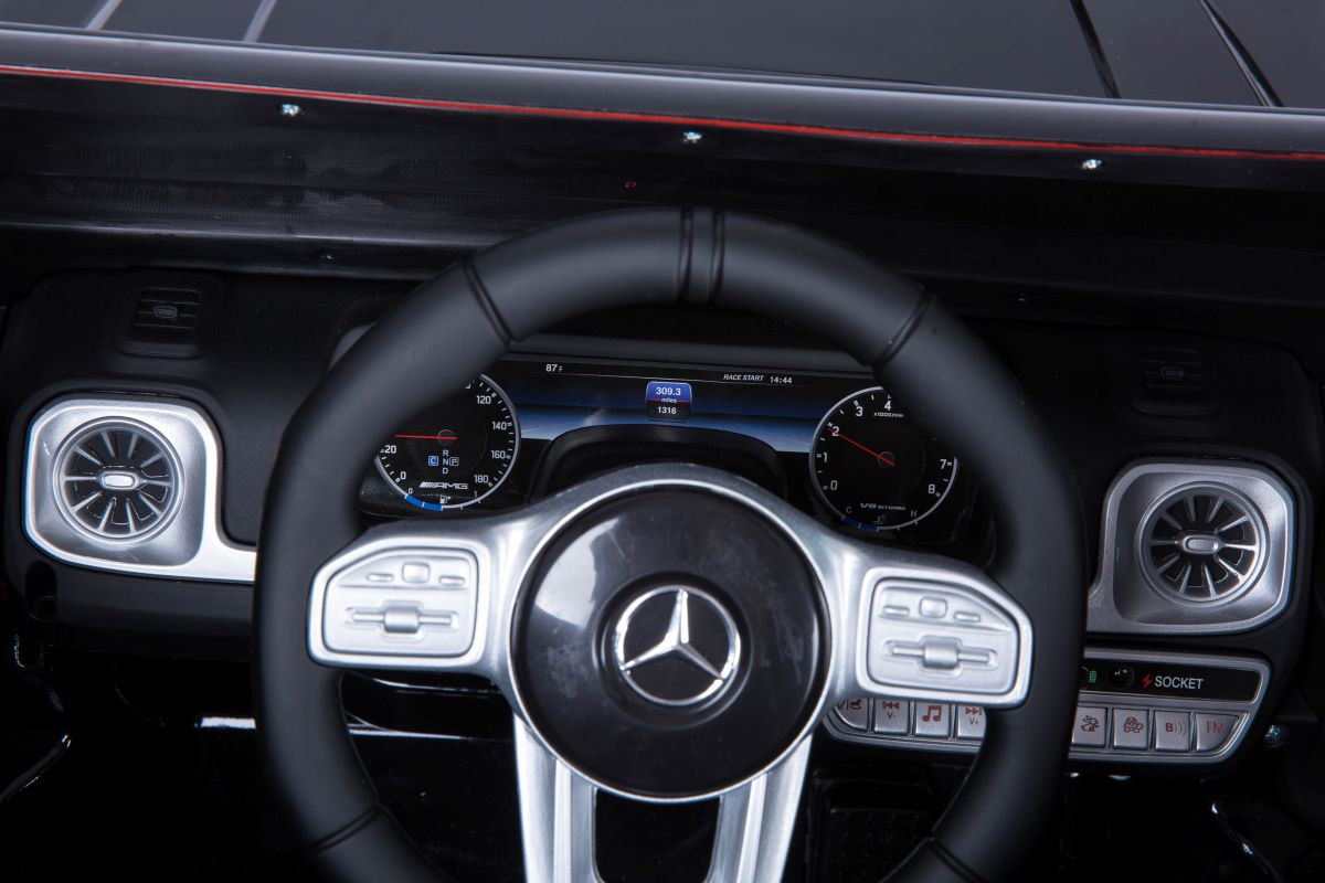 Masinuta Electrica Mercedes AMG G63 12V Rosu - imagine 5