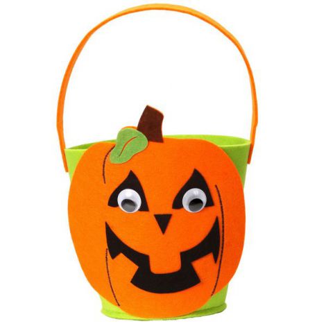Geantă Dovleac Halloween Widmann | Trick-or-Treat