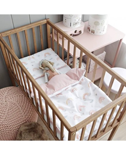 Patut Co-Sleeping Woodies cu Saltea Cocos - imagine 3