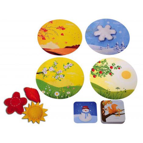 Joc Educativ Anotimpuri Chalk and Chuckles - imagine 2