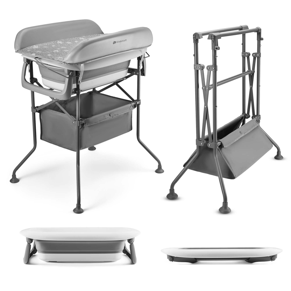 Masuta Kinderkraft Bubbly cu cadita integrata - imagine 3