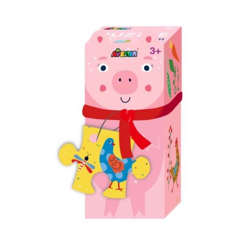 Puzzle Ferma Avenir 28 piese - Joc Educativ 3+