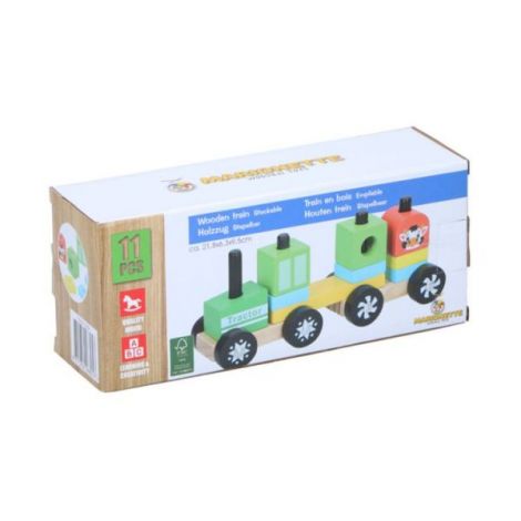 Set Tractor Lemn Marionette 11 Piese - Dezvoltare - imagine 2