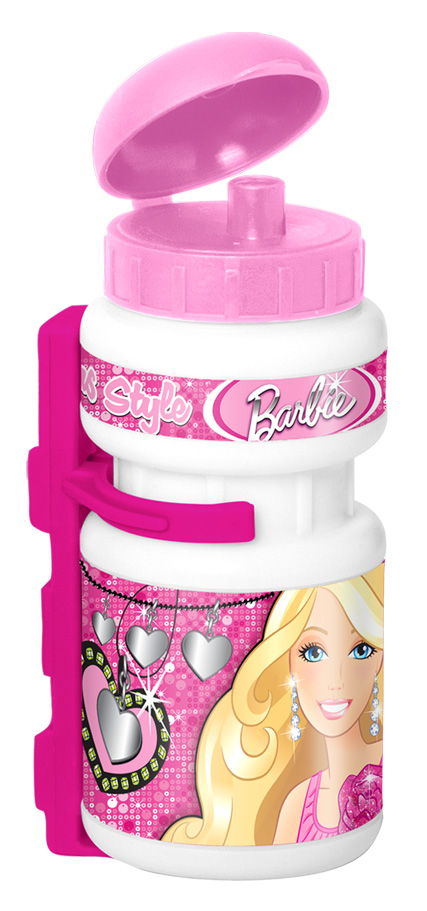 Sticlă Apă Bicicletă Barbie 250 ml - Stamp - imagine 2