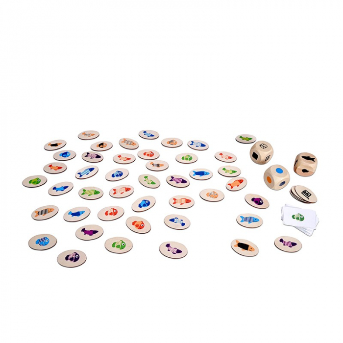 Joc de Atenție Bs Toys - Gaseste Pestii, +4 Ani