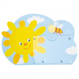 Tabliță Nume Soare Moje Bambino, MDF