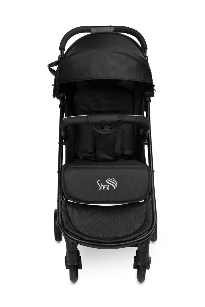 Caretero Sfera Black - Carucior compact pentru calatorii - imagine 9