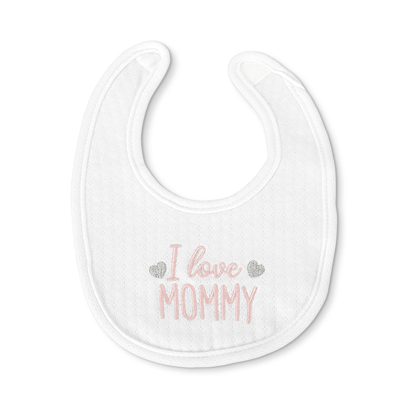 Bavete Lorelli Bumbac cu Velcro - Set 2 Bucăți