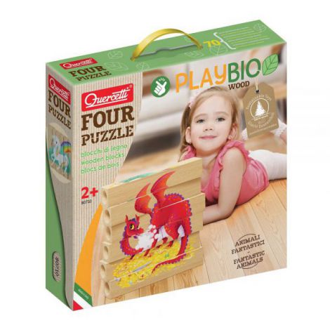 Quercetti Puzzle Animale Fantastice Bio