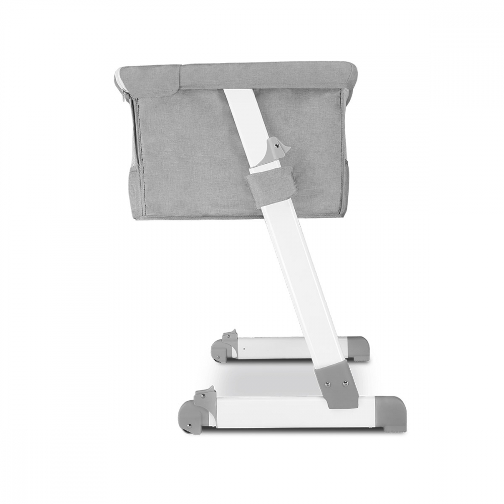 Patut co-sleeper Lionelo Theo 2 in 1 Gri - imagine 8