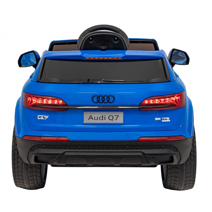 Mașinuță Electrică Audi Q7 New Lift, 70W, Albastru - imagine 7