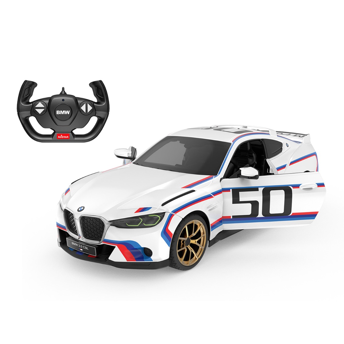Masina R/C Rastar BMW 3.0 CSL 1:14 2.4GHz