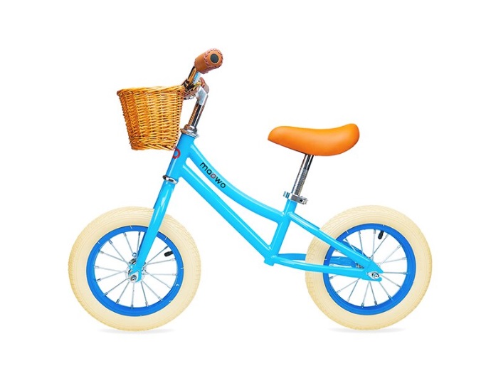 Bicicleta fără pedale Maawo 12" cu coș