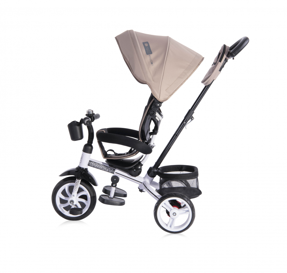 Lorelli Rocket Ivory 6in1 | Tricicleta Multifuncțională - imagine 2