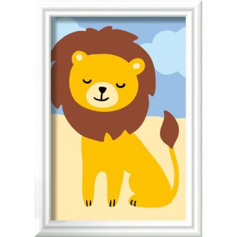 Ravensburger CreArt - Pictură Leu pentru Copii - imagine 3
