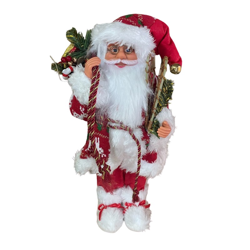 Mos Craciun Procart 45cm Figurina Reni - imagine 7