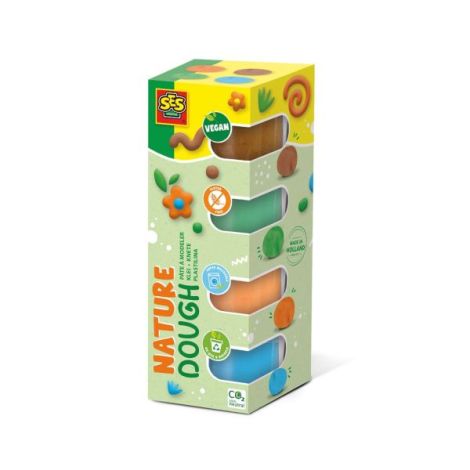 Plastilina Vegana SES Nature - 4 Culori