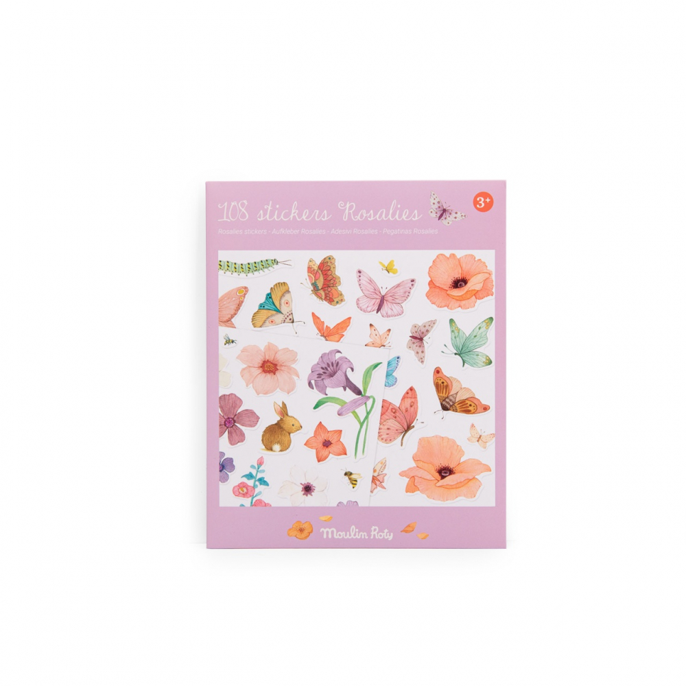 Abtibilduri Repositionabile Moulin Roty - Les Rosalies