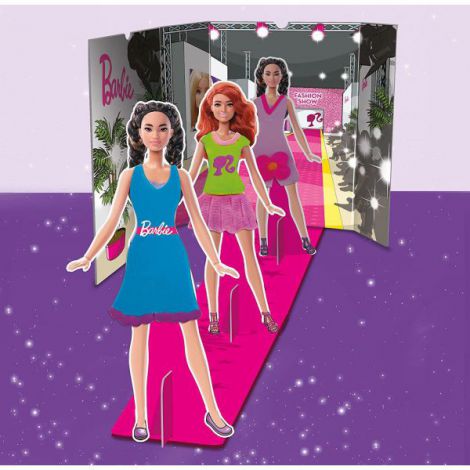 Set Modelaj Barbie Parada Modei Lisciani - imagine 6