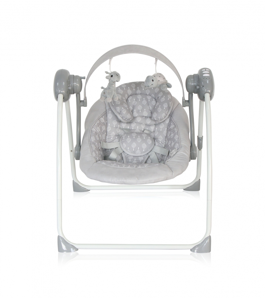 Leagan Electric Lorelli Portofino Grey Trees, 0-6 luni - imagine 2