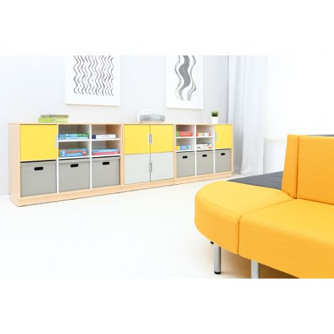 Cutie depozitare Moje bambino gri pliabilă - Organizare - imagine 4
