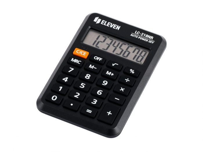 Calculator Buzunar Eleven LC-210NR, 8 Digiti