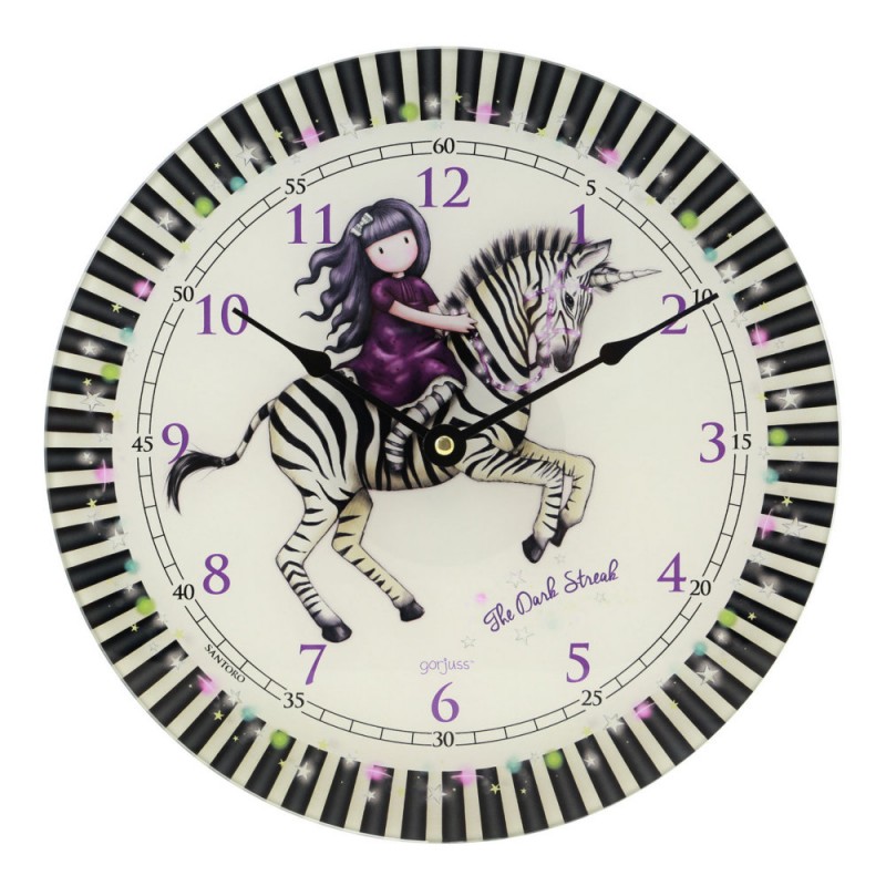 Ceas Perete Gorjuss Dark Streak Decorativ - imagine 5